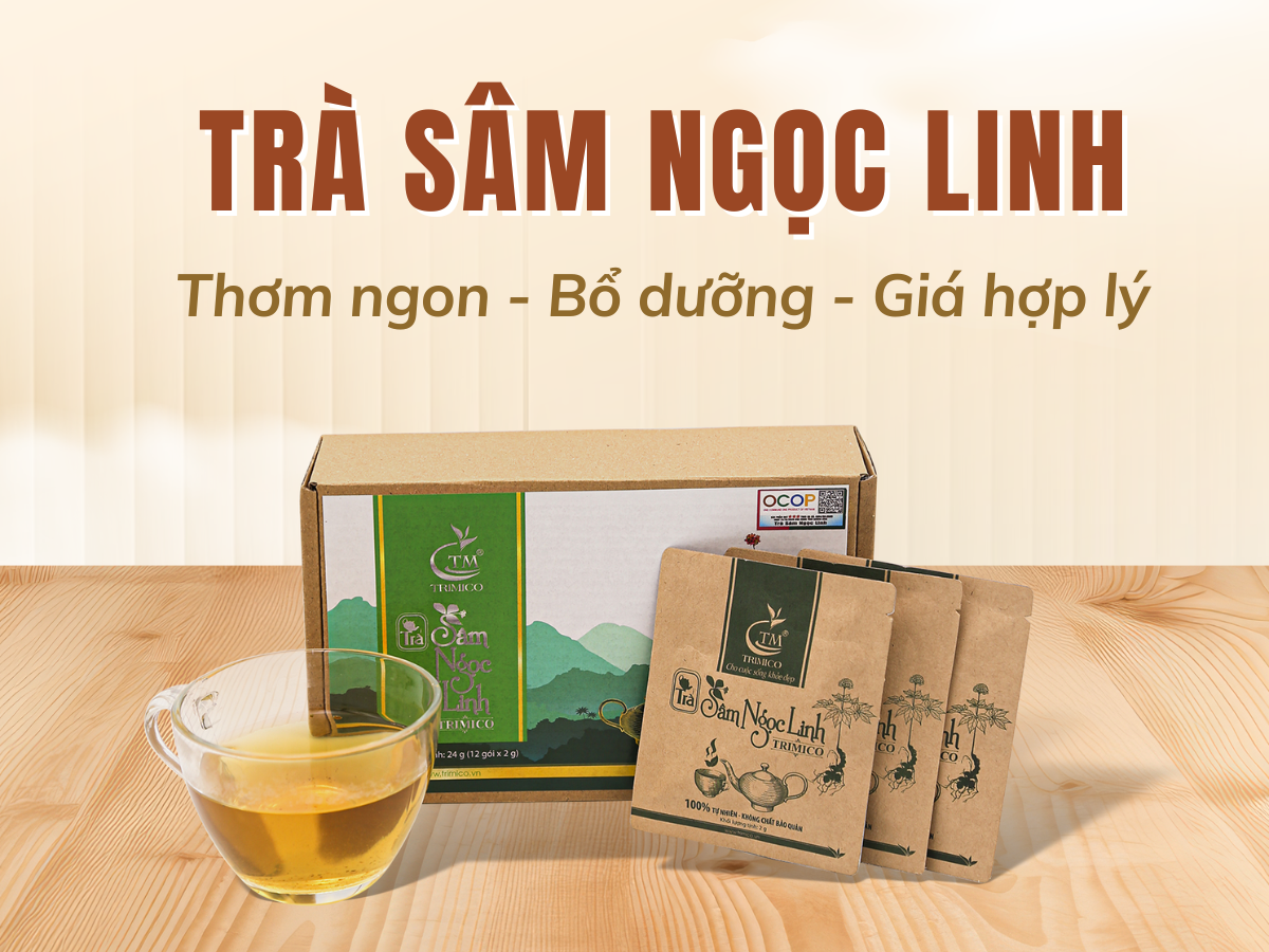 tr&agrave; s&acirc;m ngọc linh TRIMICO